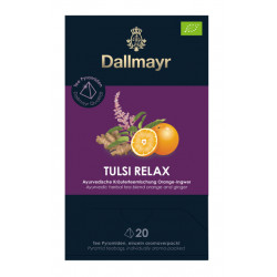 Dallmayr Ajurvédský čaj TULSI RELAX - Zázvor - Pomeranč (20 x 2,5 g)
