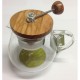 HARIO Konvička na čaj - Teaor Wood (700 ml)